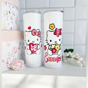 Custom made hello kitty tumbler